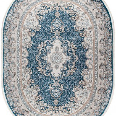 Ковер Avangard 37056D OVAL BLUE / BLUE
