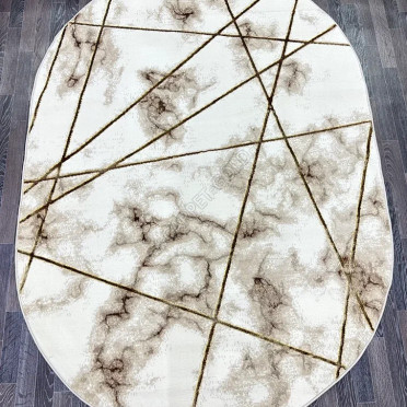 0163A_CREAM BROWN FAME овал