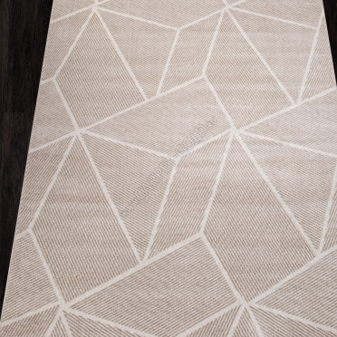 Ковер F057 - BEIGE - Прямоугольник - коллекция TORNADO