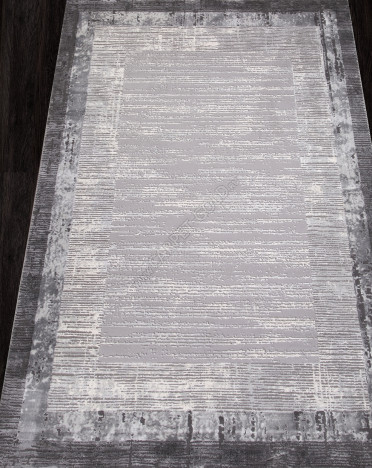 Ковер турецкий 04079G ARMINA (PP Heatset Высокоплотный, серый)