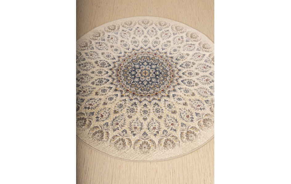 Монгольский ковер Hunnu 6A2976 029 круглый