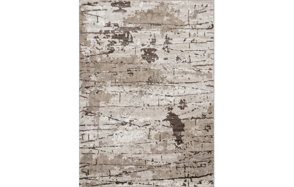 Ковер в стиле модерн F174 - BEIGE - Прямоугольник - коллекция ALABAMA