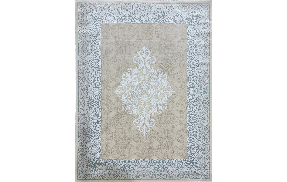 Турецкий ковер Istinia 2983A B.BEIGE B.BLUE