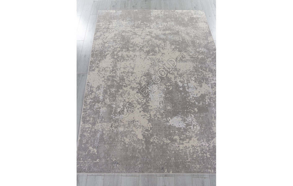 Ковер F477 - GRAY-BEIGE - Прямоугольник - коллекция LIMAN
