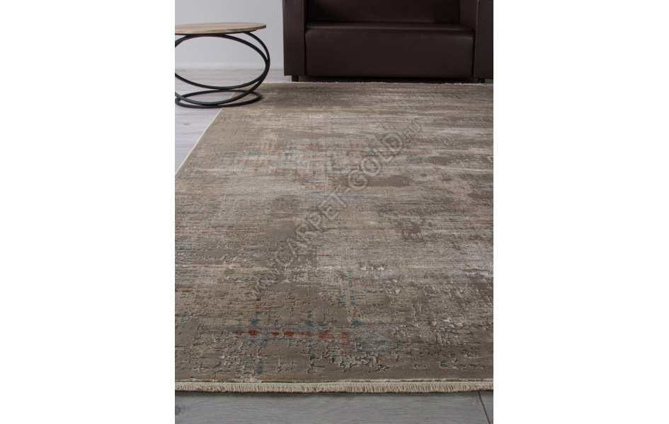 Ковер B859J2 - CREAM / L.GREY - Прямоугольник - коллекция ROYAL