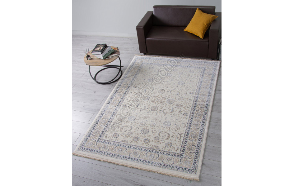 Ковер 35848A - CREAM / CREAM - Прямоугольник - коллекция MELODY